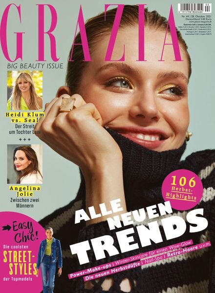 GRAZIA – 28 Oktober 2021 Cover