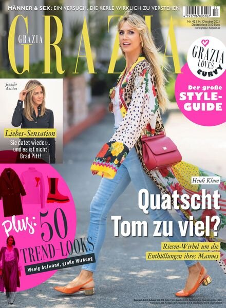 GRAZIA Germany – 14 Oktober 2021 Cover
