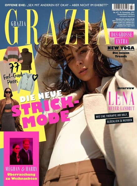 GRAZIA Germany – 18 November 2021 Cover
