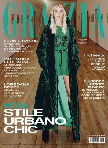 Grazia Italia – 04 novembre 2021 Cover