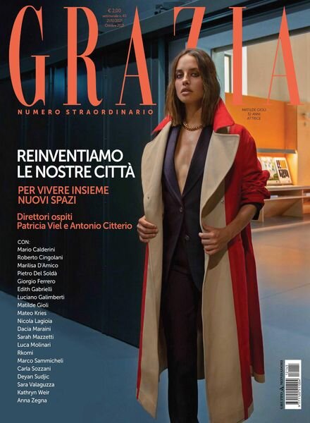 Grazia Italia – 21 ottobre 2021 Cover