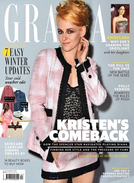 Grazia UK – 15 November 2021 Cover