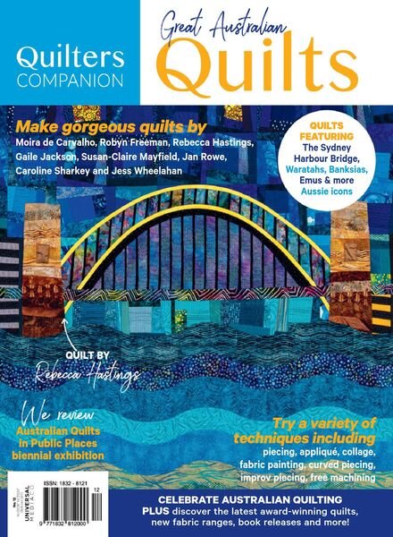 Great Australian Quilts – October 2021 Cover