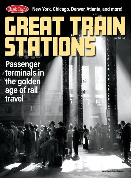 Great Train Stations – October 2019 Cover