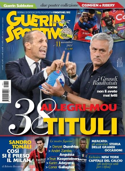 Guerin Sportivo – Novembre 2021 Cover