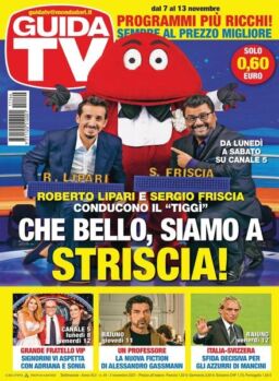 GuidaTV – 02 novembre 2021