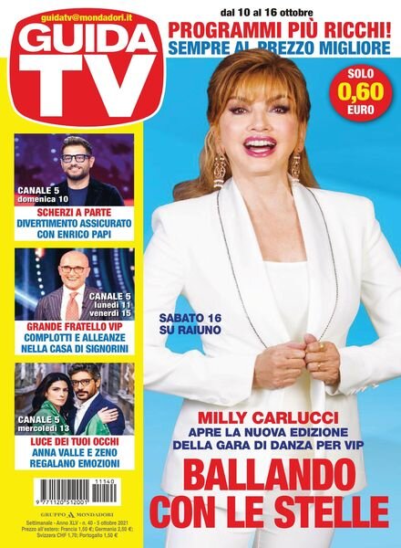 GuidaTV – 05 ottobre 2021 Cover