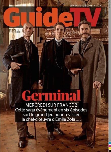 Guide TV – 24 Octobre 2021 Cover