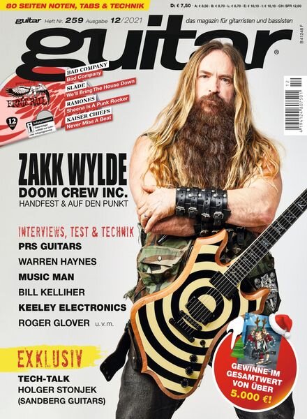 Guitar Germany – Dezember 2021 Cover