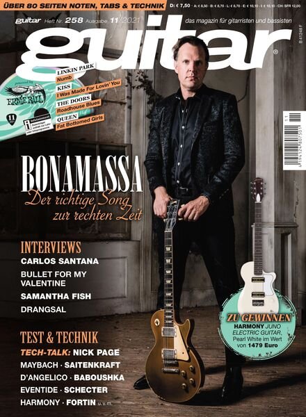 Guitar Germany – November 2021 Cover