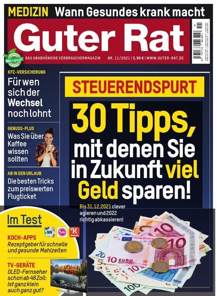 Guter Rat – November 2021 Cover