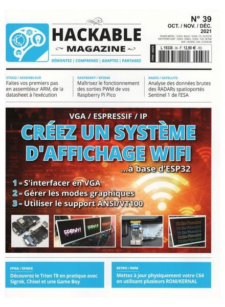 Hackable Magazine – Octobre-Decembre 2021 Cover