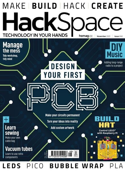 HackSpace – November 2021 Cover