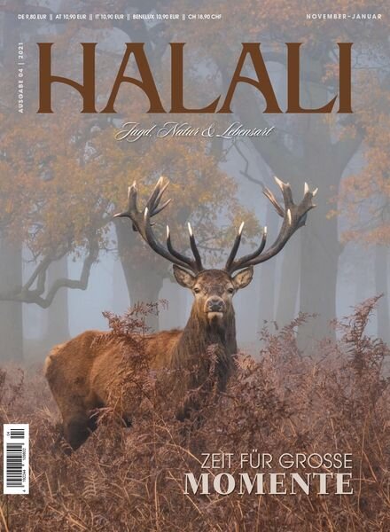 HALALI – Jagd Natur und Lebensart – 28 Oktober 2021 Cover