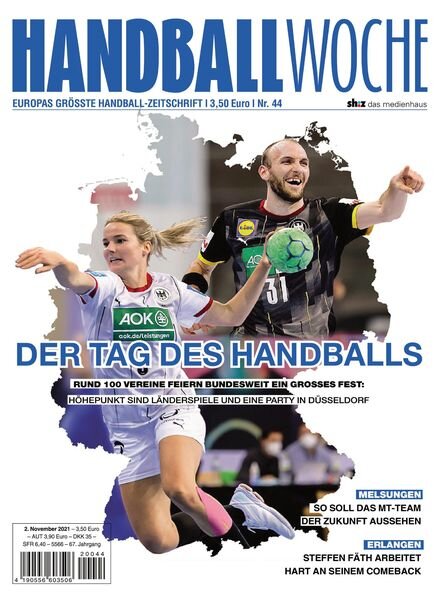 Handballwoche – 02 November 2021 Cover