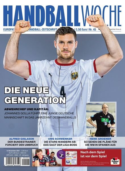 Handballwoche – 09 November 2021 Cover