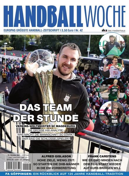 Handballwoche – 19 Oktober 2021 Cover