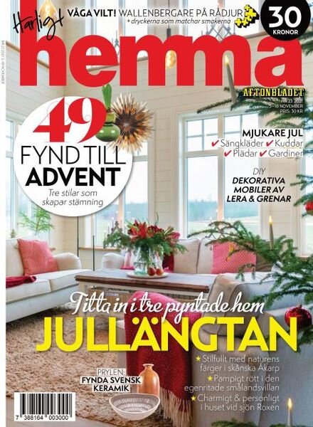 Harligt hemma – 05 november 2021 Cover