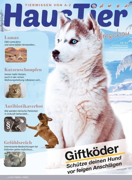 HausTier Umschau – 16 November 2021 Cover