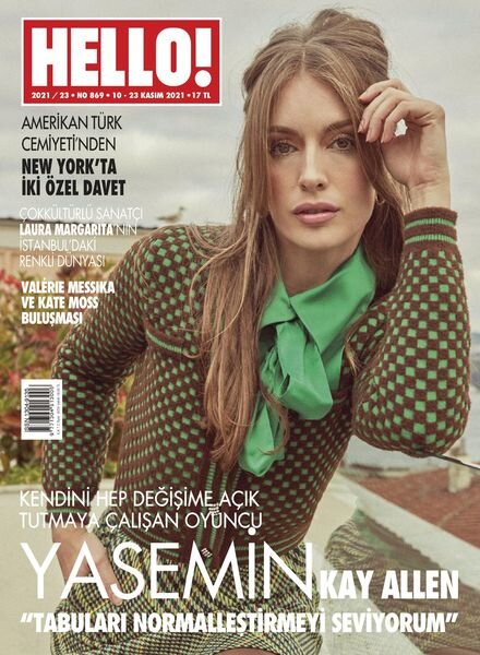 HELLO! Turkiye – 10 Kasim 2021 Cover
