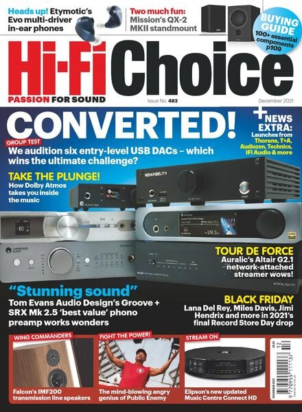 Hi-Fi Choice – Issue 482 – December 2021 Cover