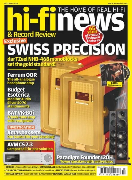 Hi-Fi News – December 2021 Cover