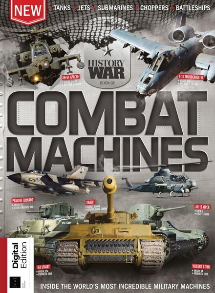 History of War – Book of Combat Machines – September 2021 Cover