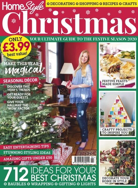 HomeStyle Christmas – October 2020 Cover