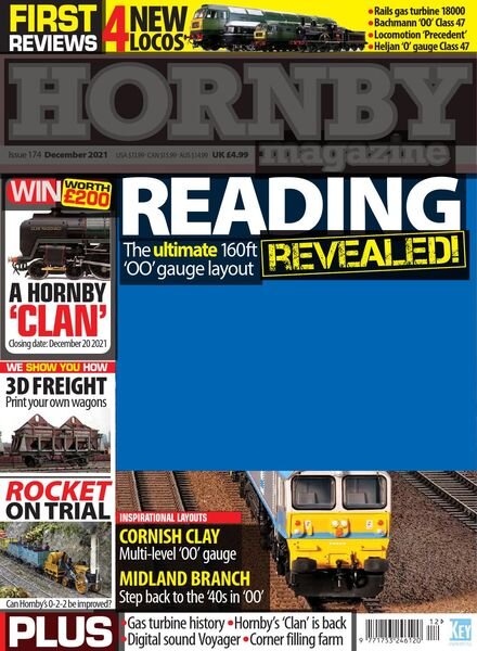 Hornby Magazine – Issue 174 – December 2021 Cover