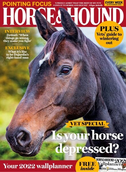 Horse & Hound – 18 November 2021 Cover