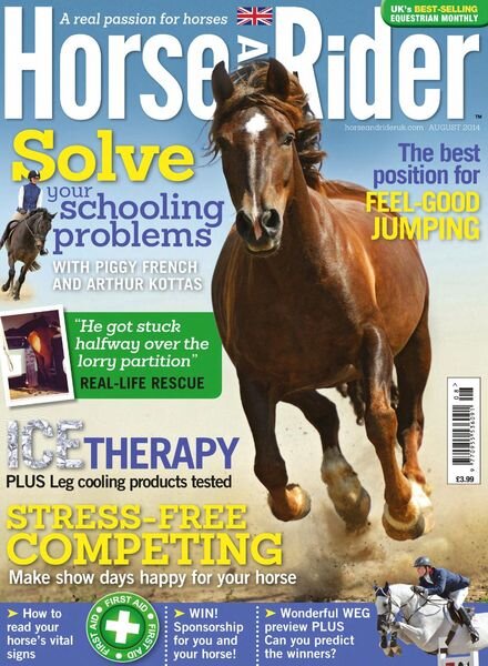 Horse & Rider UK – August 2014 Cover