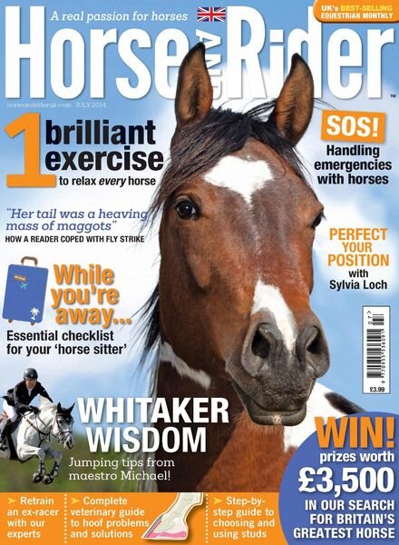 Horse & Rider UK – July 2014 Cover