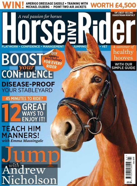 Horse & Rider UK – July 2015 Cover