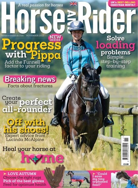 Horse & Rider UK – November 2013 Cover