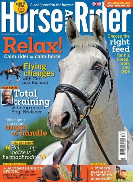 Horse & Rider UK – October 2013 Cover