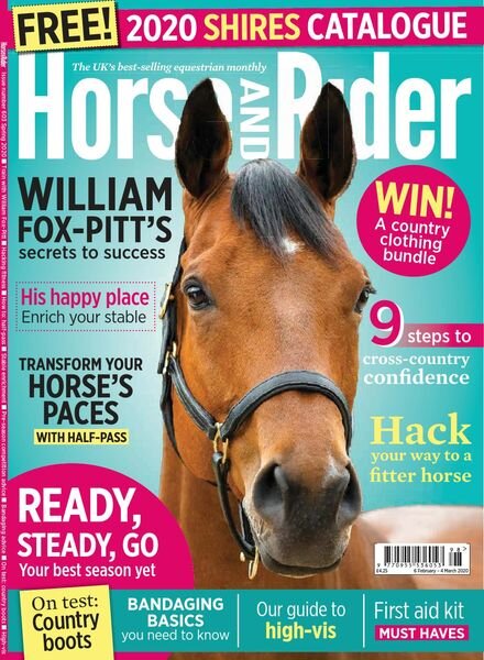 Horse & Rider UK – Spring 2020 Cover