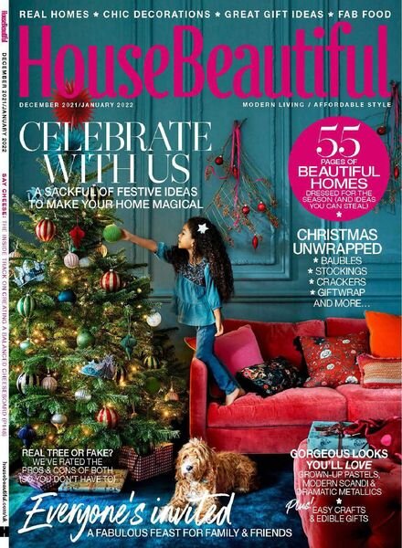 House Beautiful UK – December 2021 Cover