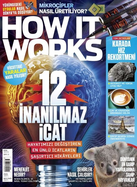 How It Works Turkey – 01 Ekim 2021 Cover