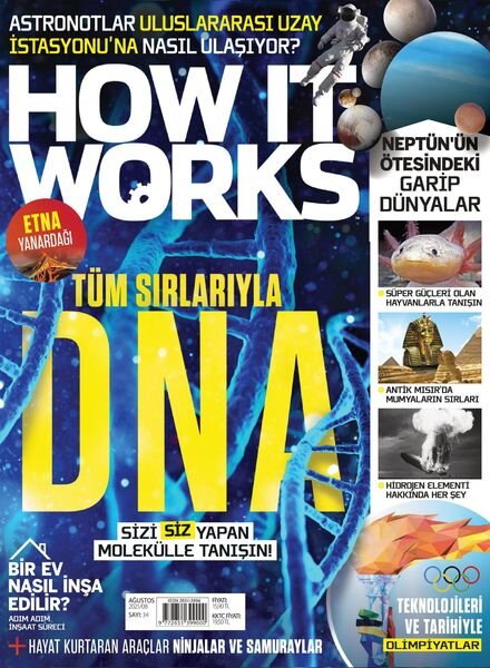 How It Works Turkey – Agustos 2021 Cover