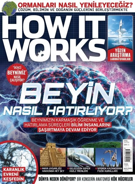 How It Works Turkey – Eylul 2021 Cover