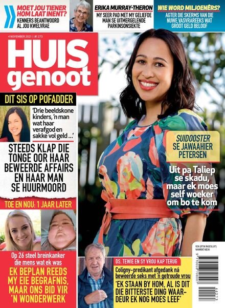 Huisgenoot – 04 November 2021 Cover