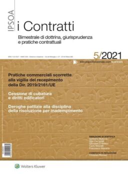 I Contratti – N5 2021