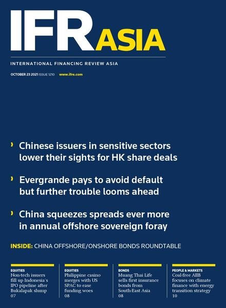 IFR Asia – October 23, 2021 Cover