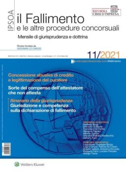 Il Fallimento – Novembre 2021