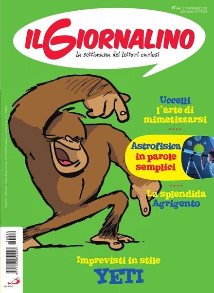Il Giornalino – 7 Novembre 2021 Cover