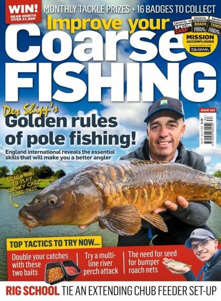 Improve Your Coarse Fishing – November 2021 Cover