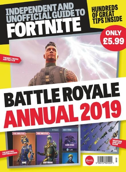 Independant and Unofficial Guide to Fortnite Battle Royale Annual 2019 – January 2019 Cover