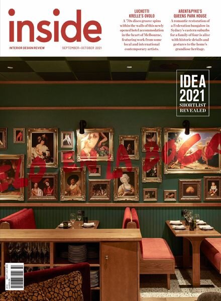 Inside – September 2021 Cover
