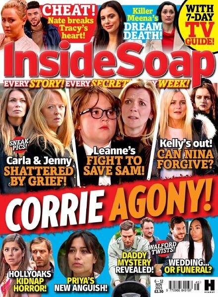 Inside Soap UK – 06 November 2021 Cover