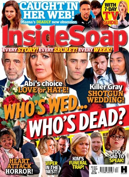 Inside Soap UK – 30 October 2021 Cover